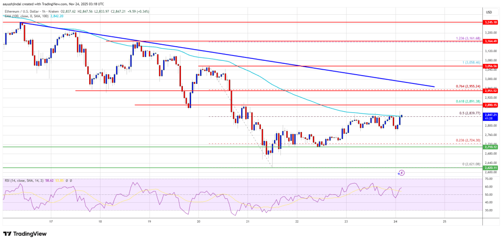 이더리움 가격은 다음 시장 움직임을 결정할 수 있는 주요 장벽에 직면해 있습니다