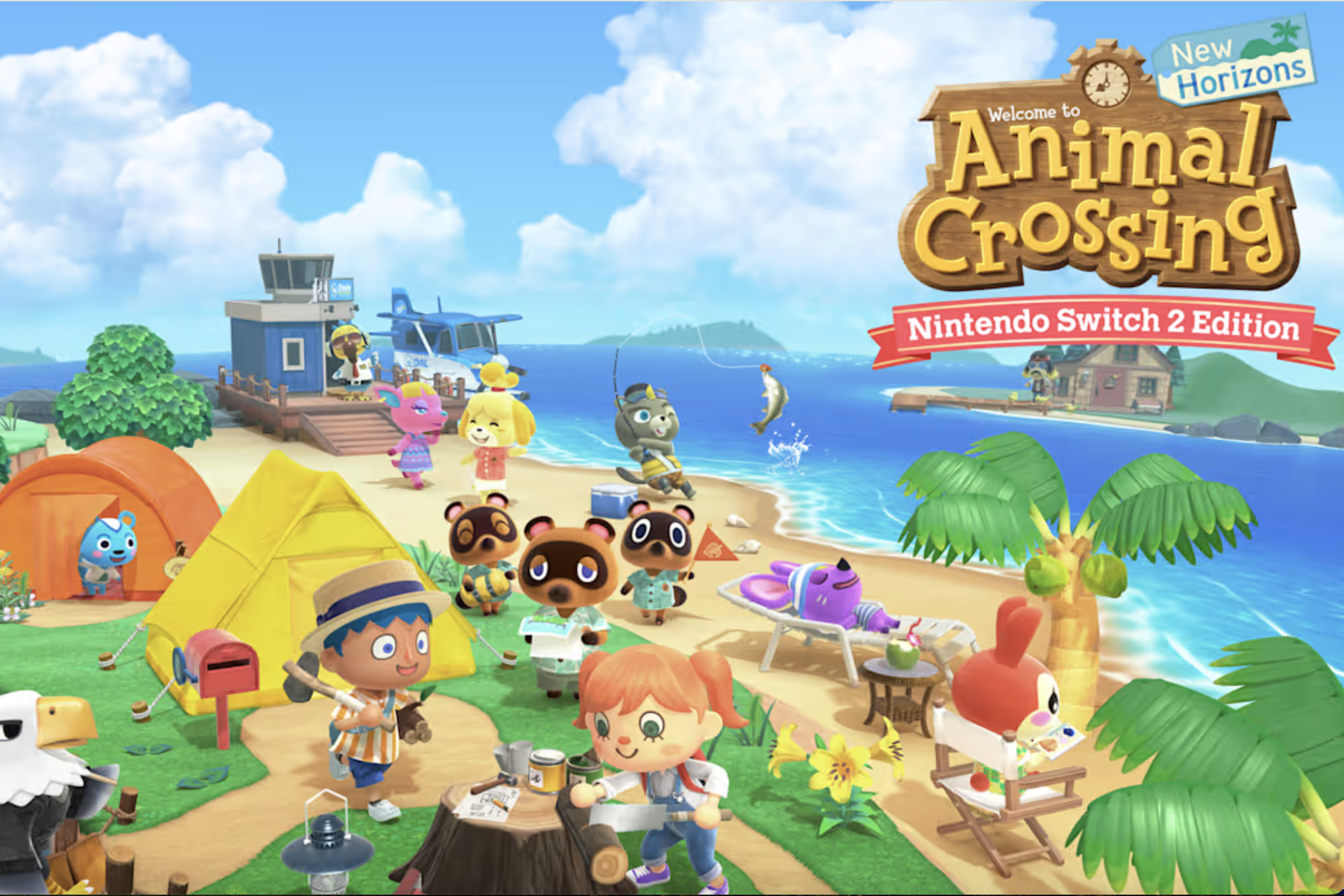Animal Crossing: New Horizons는 1월에 Switch 2를 대대적으로 업그레이드합니다