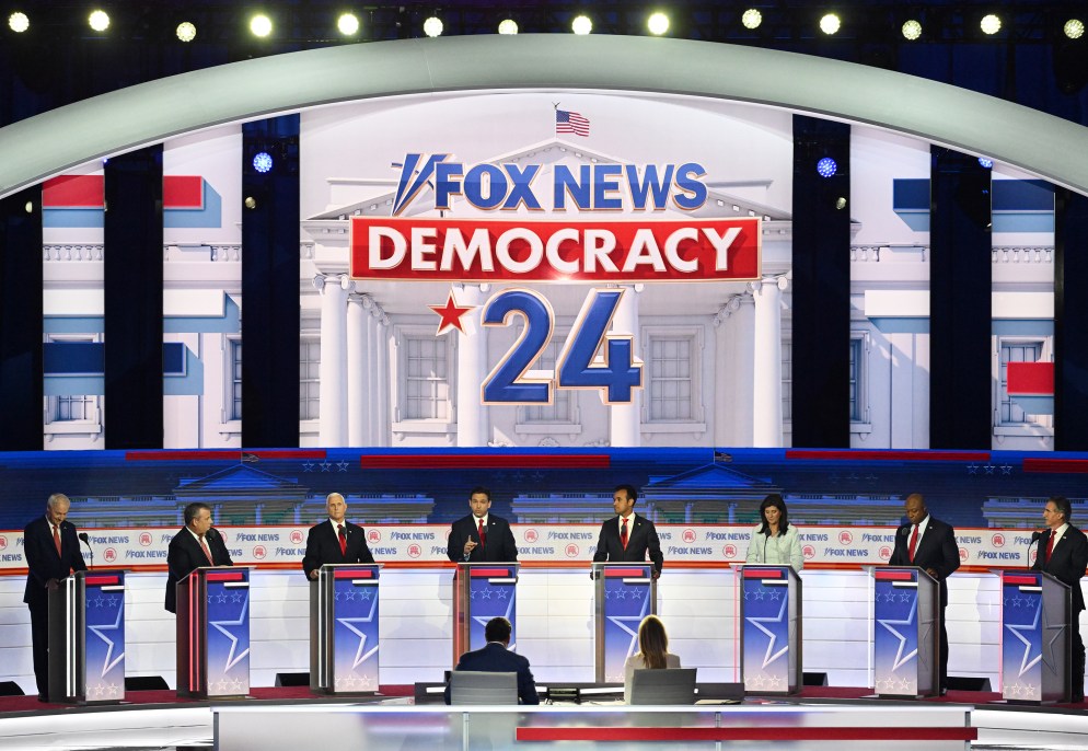 두 번째 공화당 토론은 트럼프 유무에 관계없이 더 작을 수 있습니다