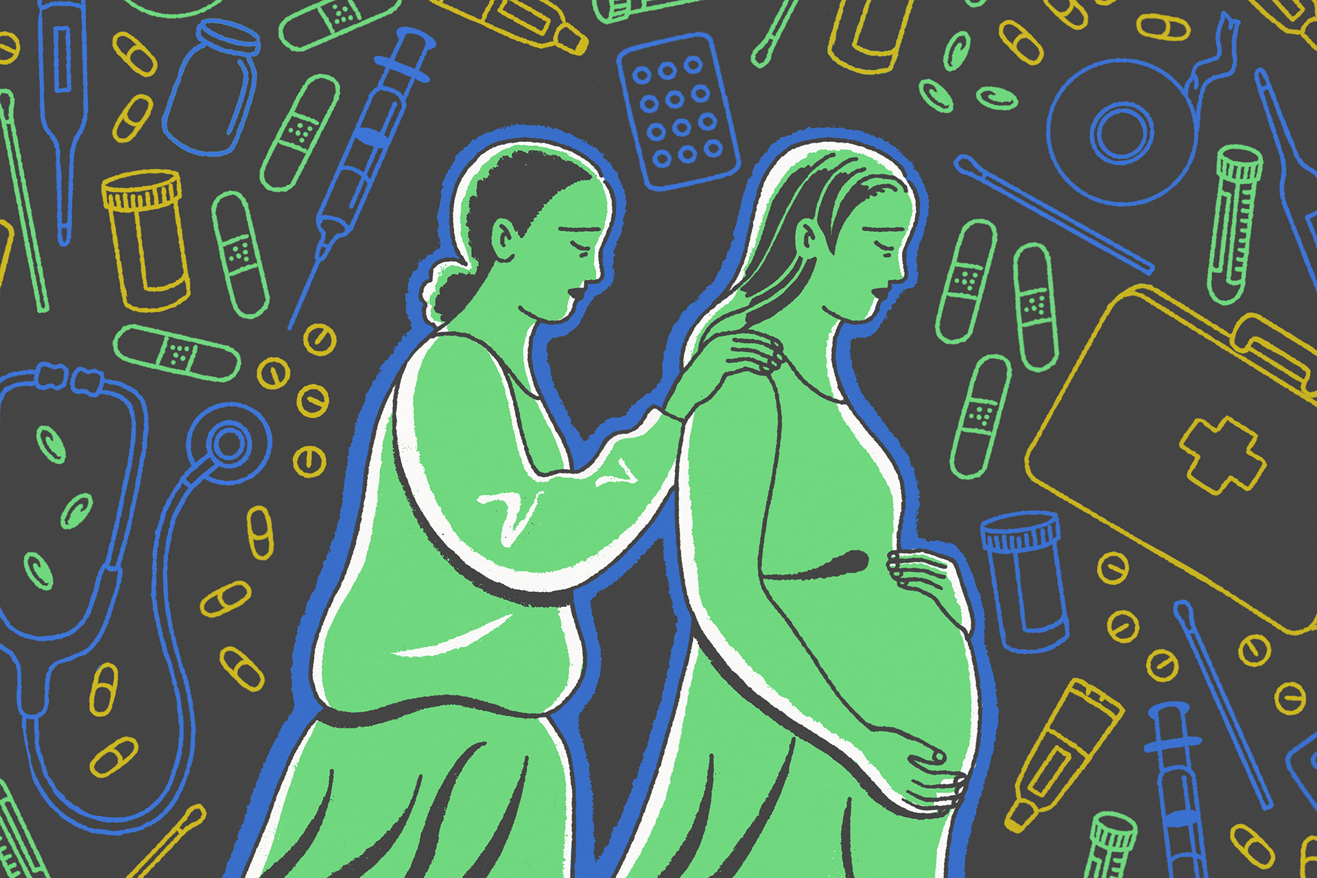 용품 없이 아기를 분만하는 방법