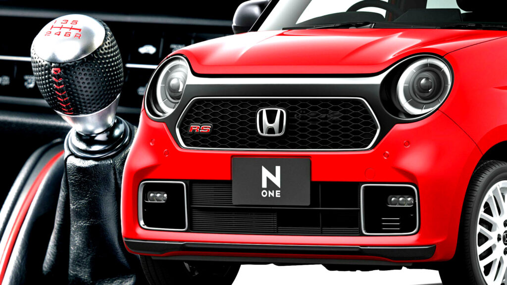 베이비 타입 R이라고 생각하는 매뉴얼 혼다