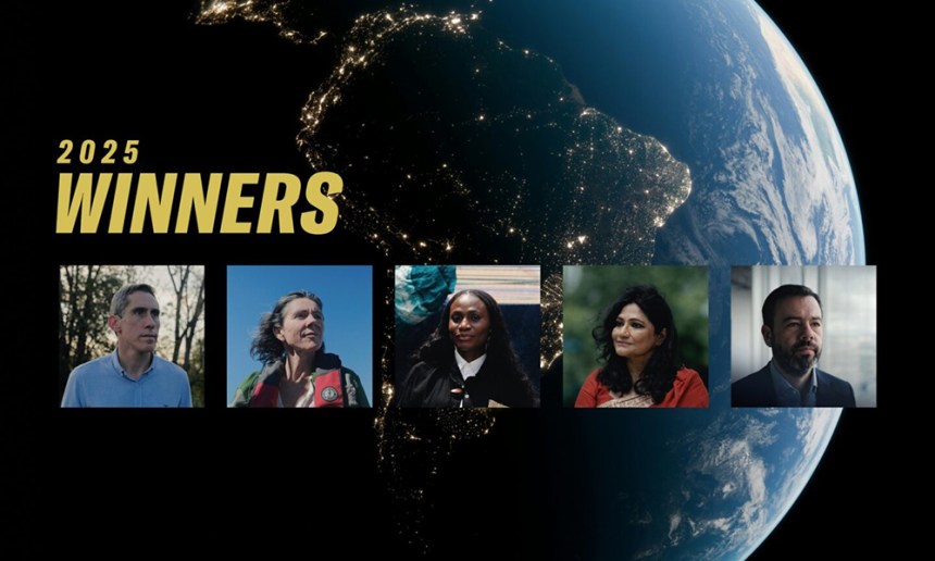 Earthshot Prize에서 2025년 우승자를 발표합니다