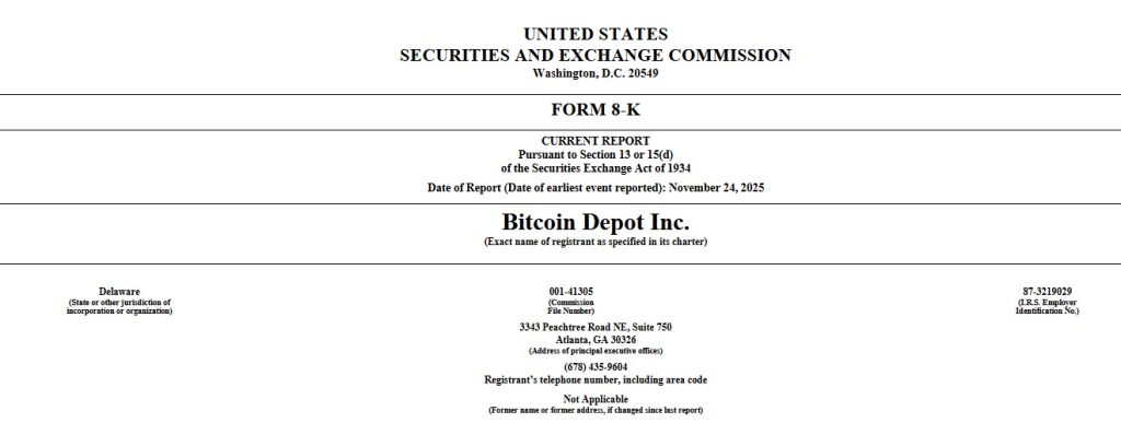 Bitcoin Depot은 1,850만 달러의 상금을 받았습니다 – "심각한" ATM 실패로 인해 이중 소송에 직면