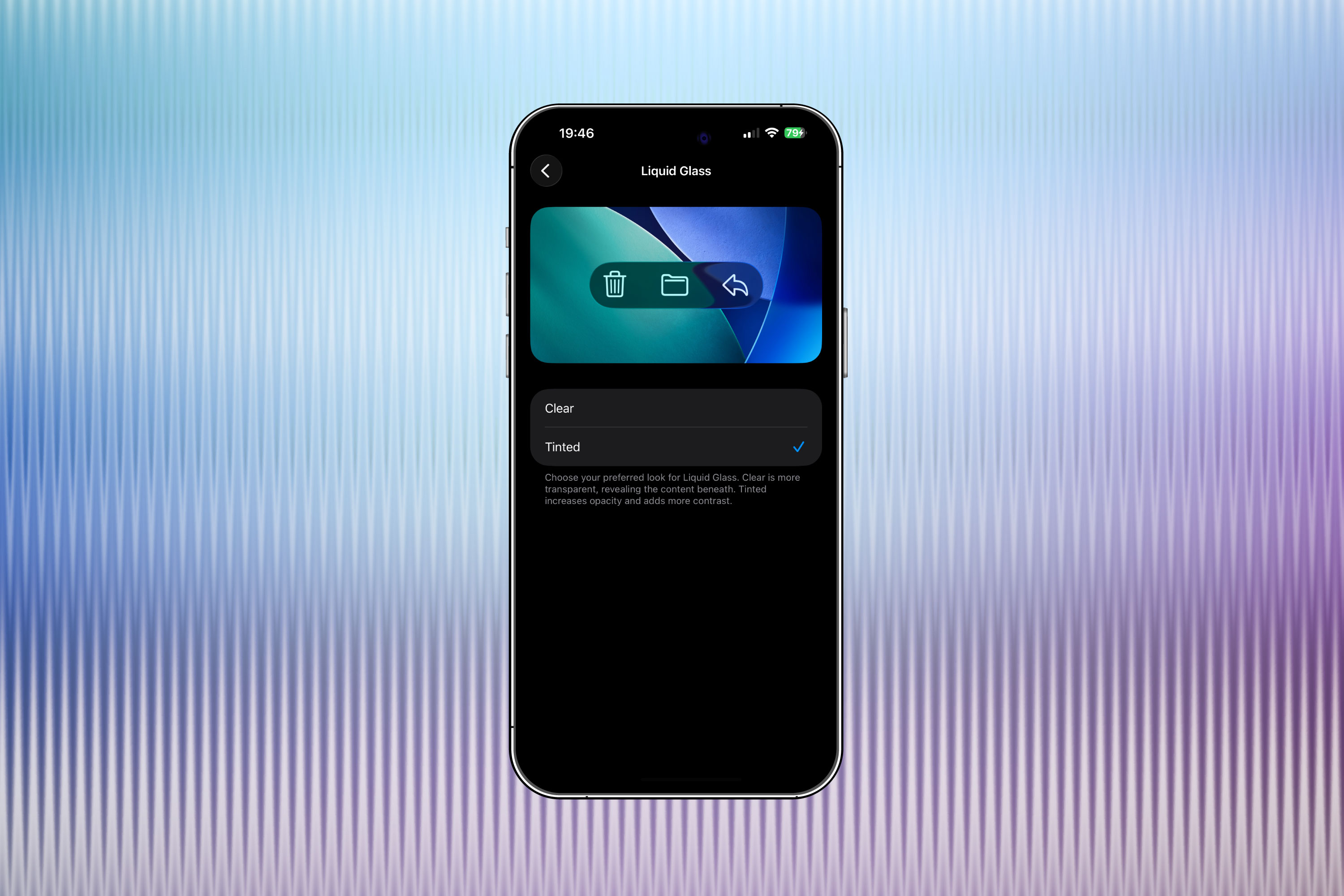 iOS 26.1을 사용하면 Liquid Glass를 조정할 수 있으며 이제 출시되었습니다