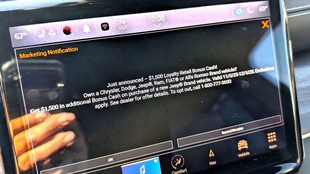 Jeep이 차량 내 팝업 광고로 다시 한 번 해냈습니다