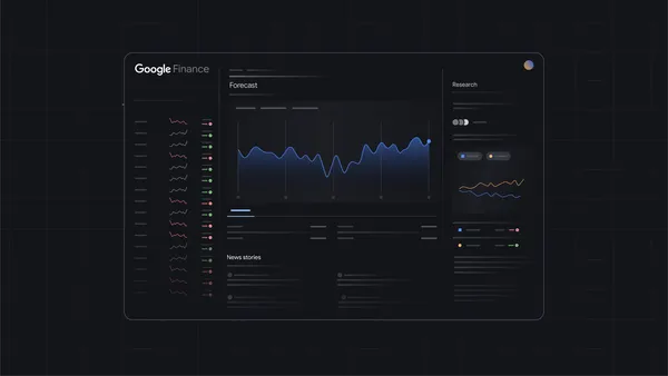 Google Finance에 연구, 수익 등을 위한 AI 기능 추가
