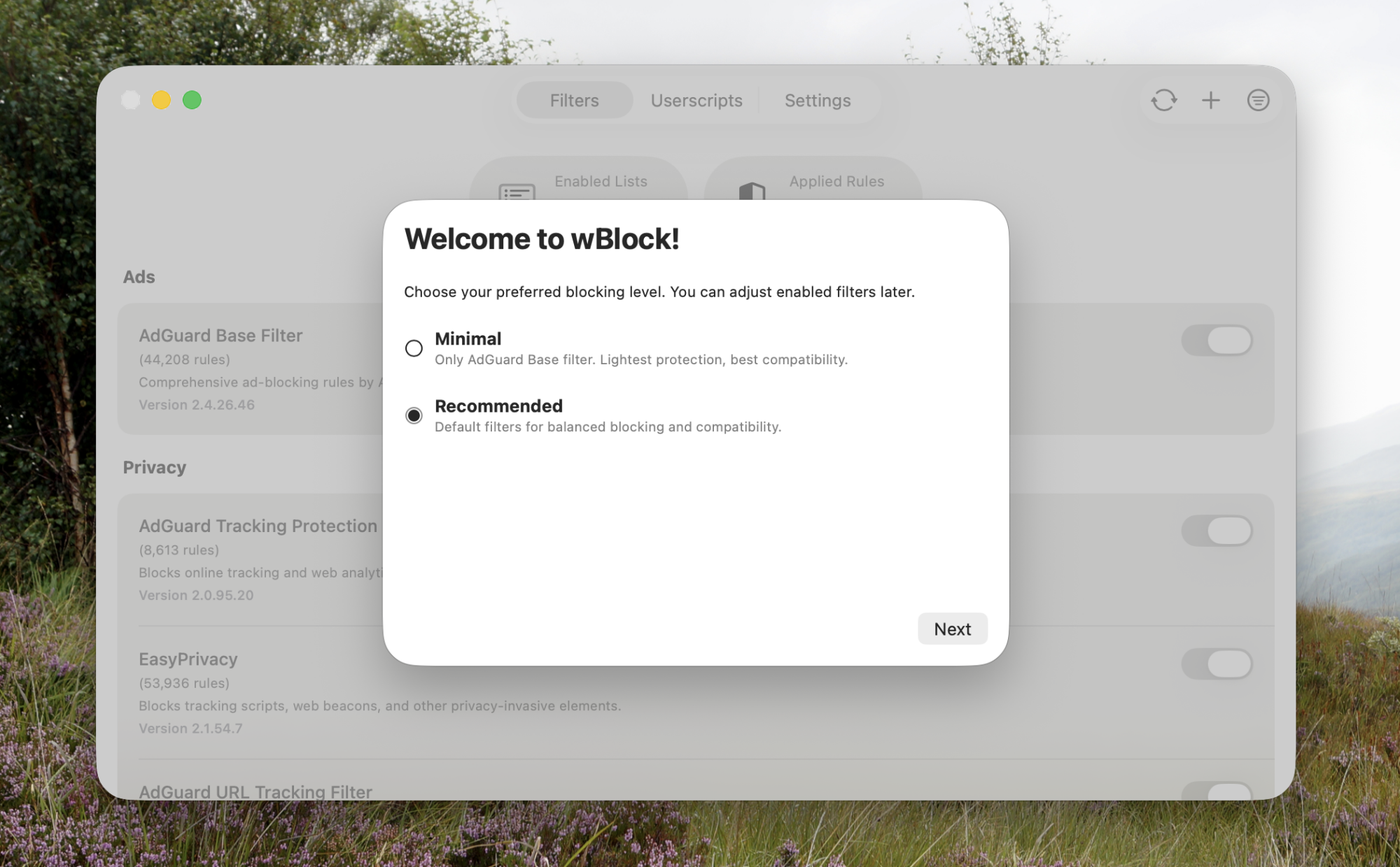 wBlock은 Safari에서 광고를 차단하는 가장 좋은 방법입니다