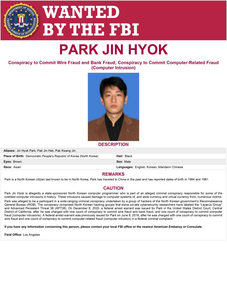 호주, 19억 달러 규모의 암호화폐 도난에 대해 북한 나사로에 제재 부과