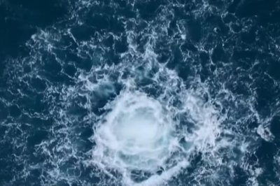 건설 프로젝트와 관련된 캘리포니아 해안의 신비한 거품