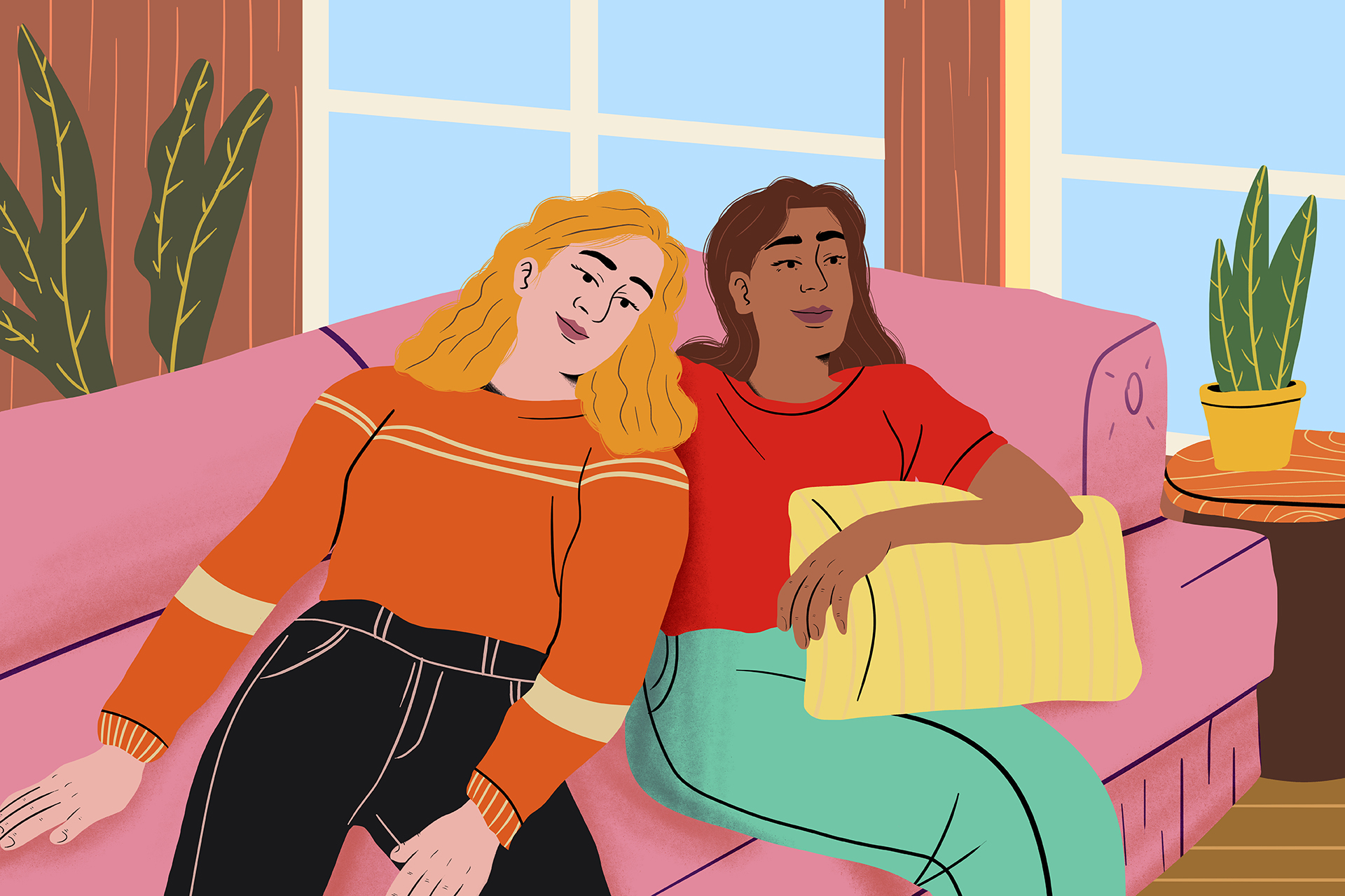 친구들과 파자마 파티를 더 많이 해야 해