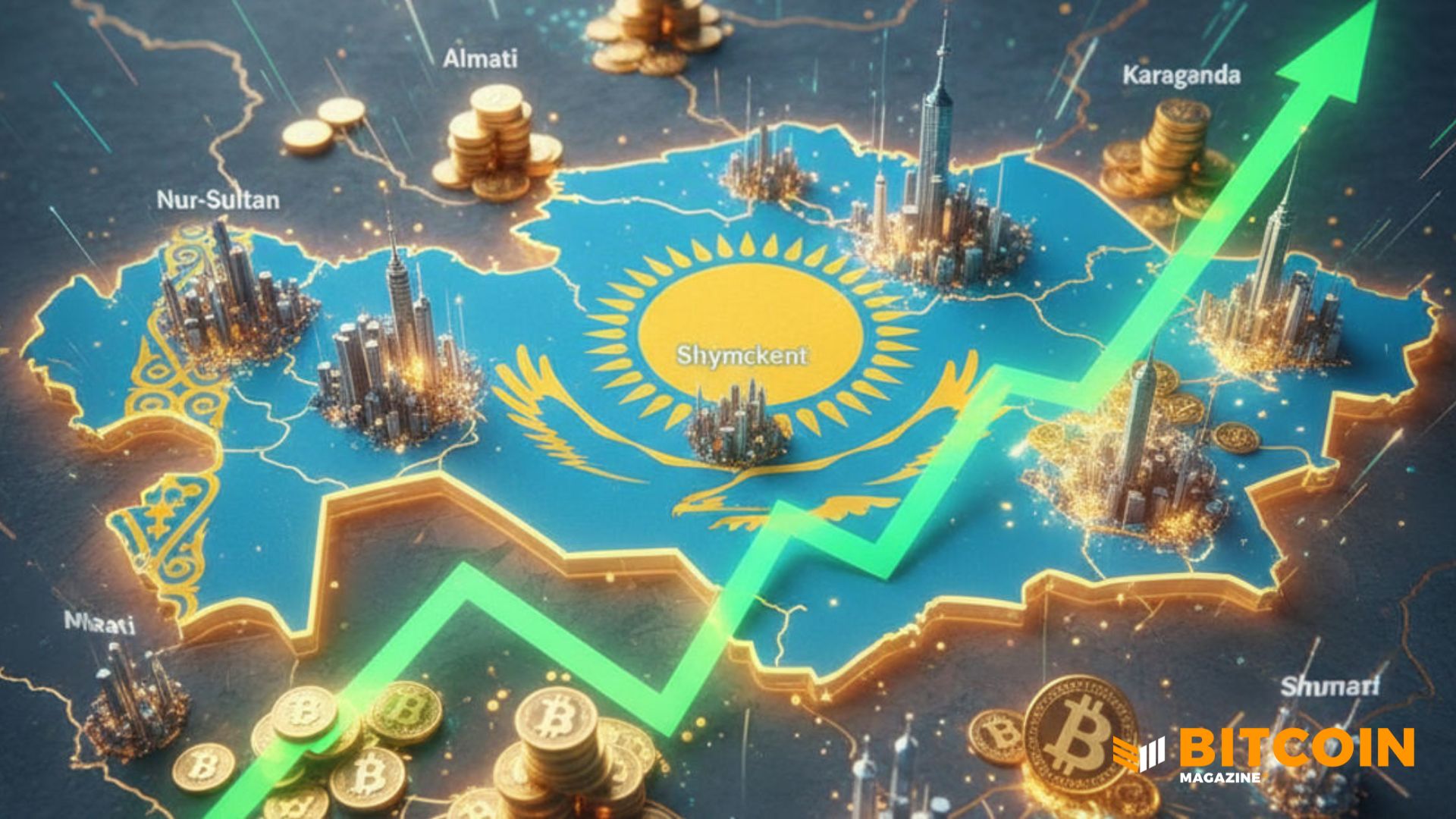 카자흐스탄, 10억 달러 규모의 국가 비트코인 ​​및 암호화폐 예비 기금 계획
