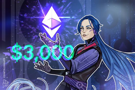 ETH는 멋진 CPI 인쇄 이후 3,000달러에 가까워졌지만 5억 5,300만 달러의 Ether ETF 유출로 인해 경보가 울림