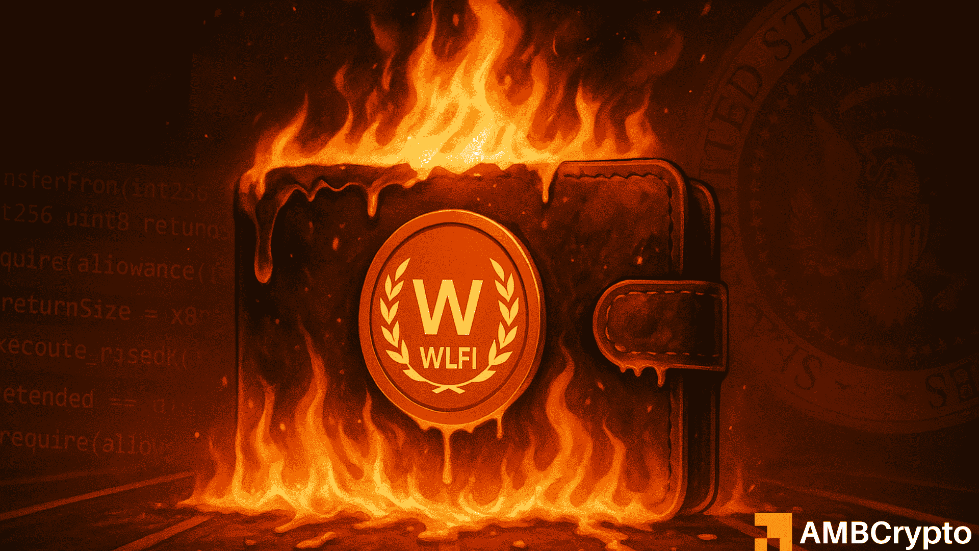 Trump의 World Liberty Financial은 손상된 WLFI 토큰으로 2,200만 달러를 소각했습니다