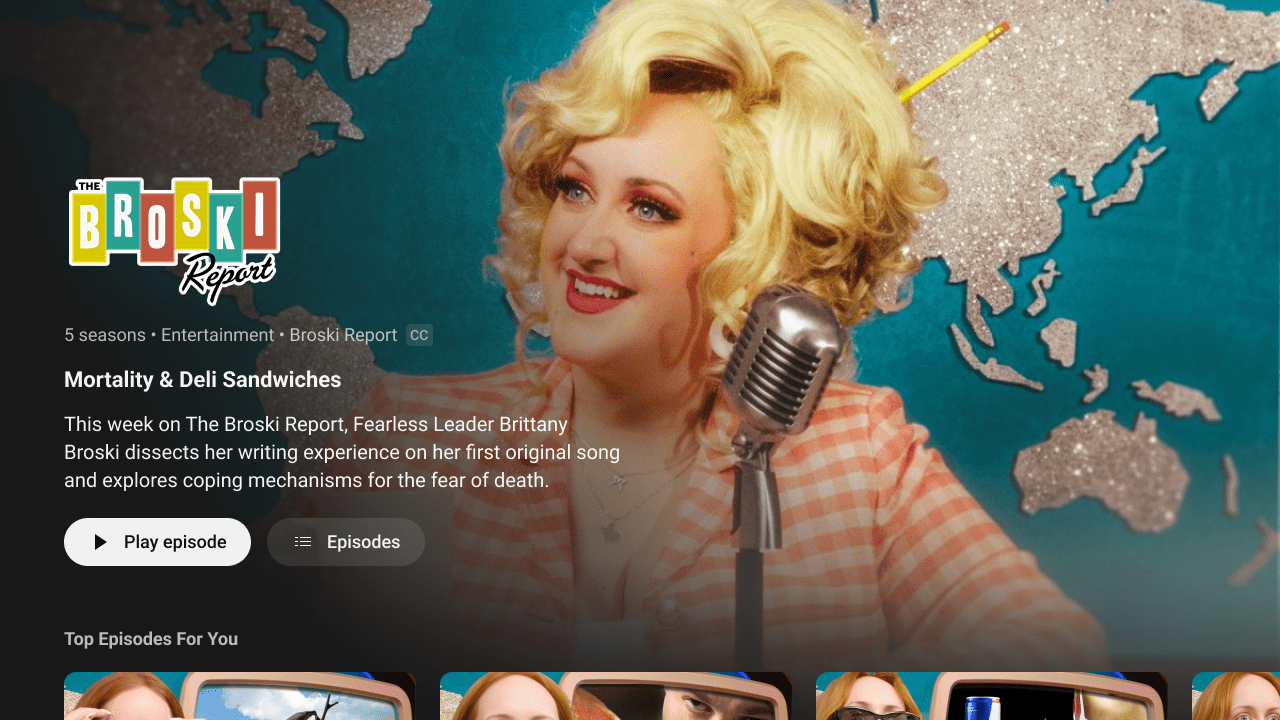 TV에서 YouTube의 변화를 살펴보세요