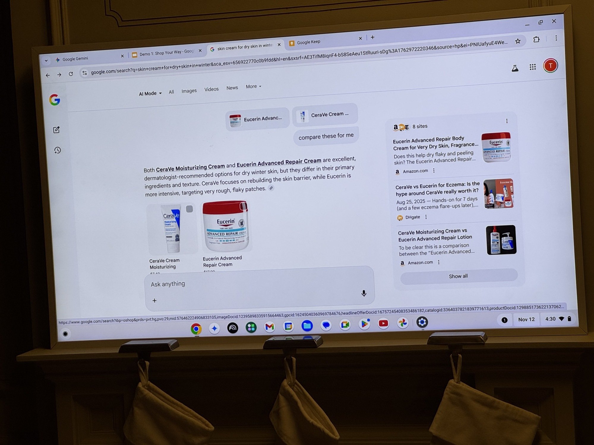 Google의 AI 모드는 이제 가상 영업 직원처럼 작동할 수 있습니다